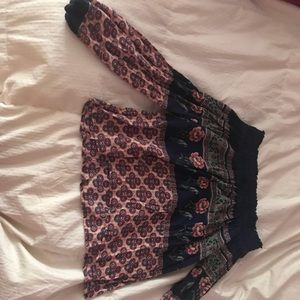 Off the shoulder shirt